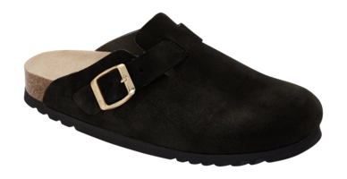 Clog Scholl Fae Suede Damen Black 2024