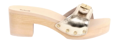 Tongs Scholl Women Pescura Ibiza Metal Leather Light Gold