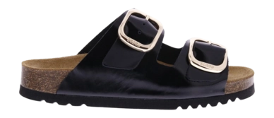 Tongs Scholl Femme Noelle Patent Leather Black