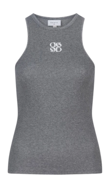 Tanktop Dante6 Women D6Monogram Logo Heather Grey