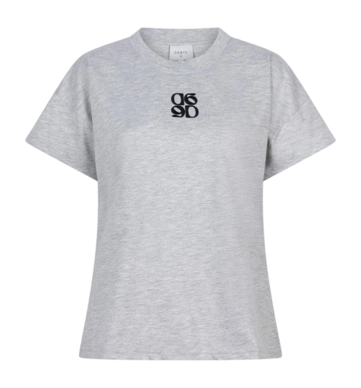 T-Shirt Dante6 D6Venour Loose Fit Logo Damen Heather Grey