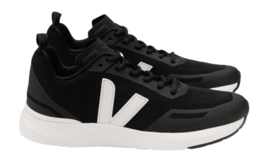 Veja Woman Impala Engineered Mesh Black Cream