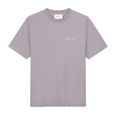 T-Shirt Olaf Hussein Pixelated Face Herren Stone Grey