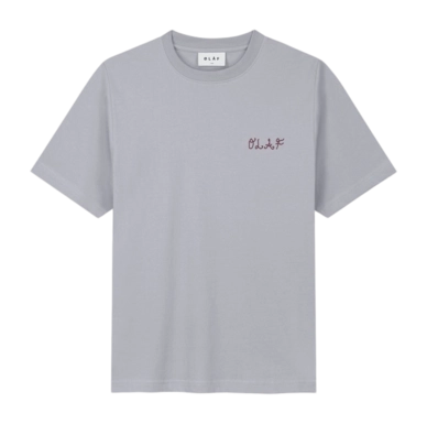 T-Shirt Olaf Hussein Women Waves Washed Purple