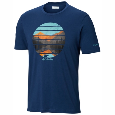 T-Shirt Columbia Lana Montaine Tee Carbon Herren