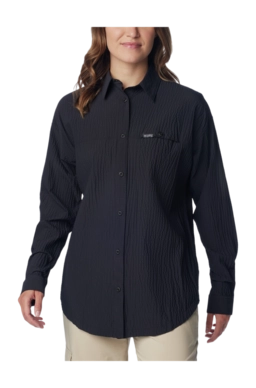 Blouse Columbia Women Boundless Trek Layering LS Black 2024