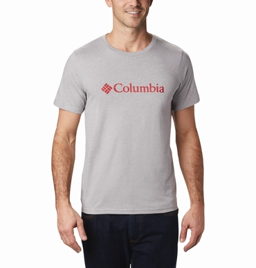 T-Shirt Columbia Csc Basic Logo Herren Columbia Grey Heather 2024