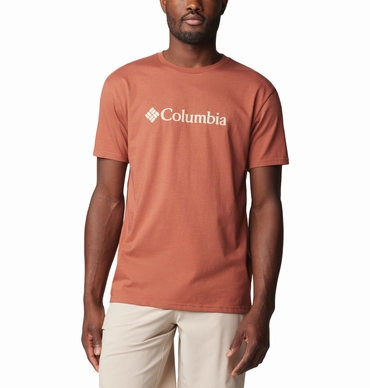 T-Shirt Columbia Men Csc Basic Logo Auburn/Dark St 2024 '24