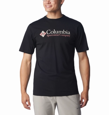 T-Shirt Columbia Csc Basic Logo Herren Schwarz/Csc Retro