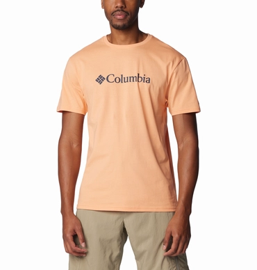 T-Shirt Columbia Csc Basic Logo Herren Apricot Fizz/C 2024