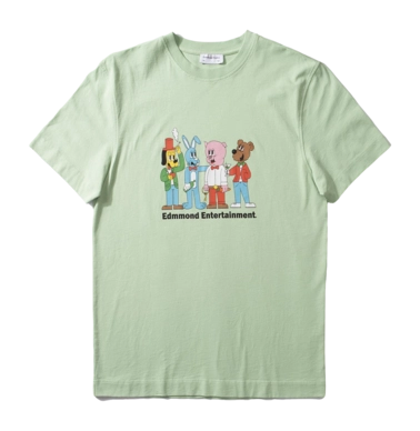 T-Shirt Edmmond Studios Men Buddies Plain Mint '24