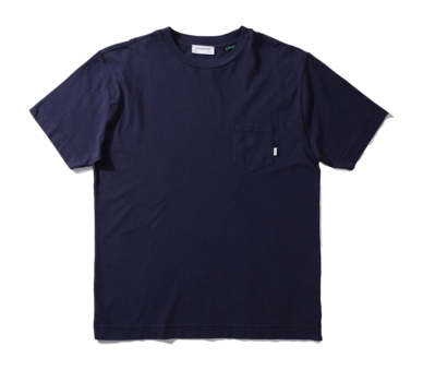 T-Shirt Edmmond Studios Men Pocket Core Plain Navy