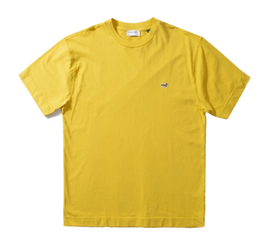T-Shirt Edmmond Studios Men Duck Patch Plain Light Yellow