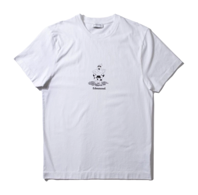 T-Shirt Edmmond Studios Men Boris Plain White
