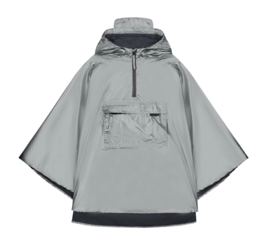 Poncho Maium Kids Argent