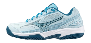 Tennisschuhe Mizuno Break Shot 4 CC Damen Blue Glow Moroccan Blue Blueja