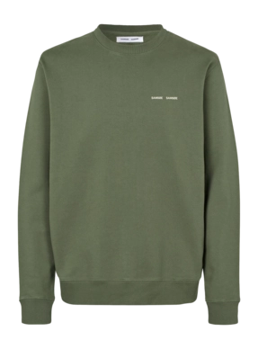 Col Rond Samsoe Samsoe Men Norsbro Dusty Olive