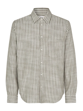 Hemd Samsøe Samsøe Liam FP Herren Dusty Olive St