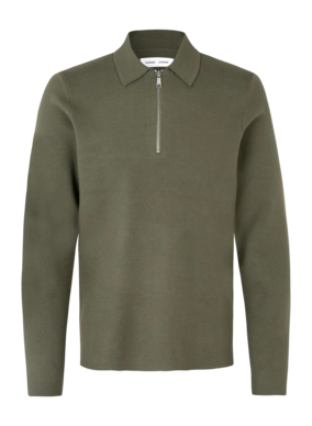 Polo Samsoe Samsoe Homme Guna Dusty Olive