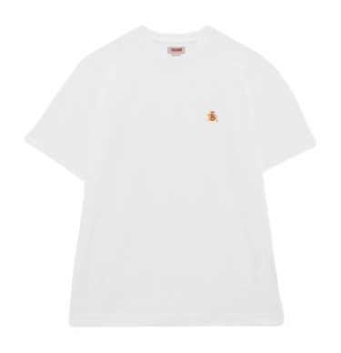 T-Shirt Baracuta Men Logo T-Shirt Off White