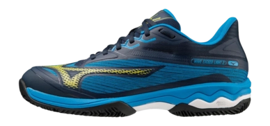 Tennisschuhe Mizuno Wave Exceed Light 2 CC Herren DrsBlue/Blt2Neon/Closine