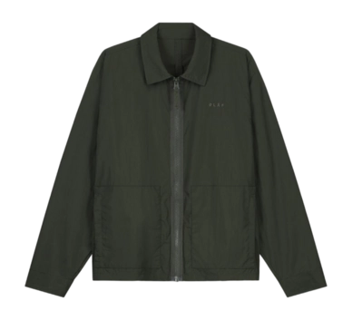 Jacket Olaf Hussein Men Crinkle Nylon Pewter