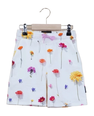 Pyjama Hose Shorts SNURK Bloom Kinder White