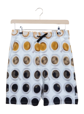 Shorts SNURK Men Coffee Addict White