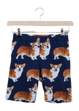 Pyjama Hose SNURK Corgi Damen Navy