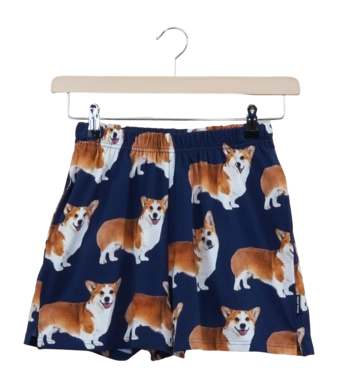 Shorts SNURK Women Corgi Navy Blue