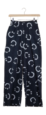 Wide Pants SNURK Women Creamy Smile Black