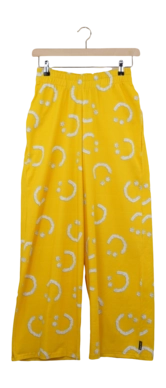 Wide Pants SNURK Women Creamy Smile Yellow