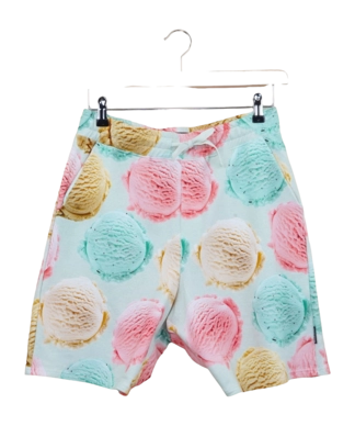 Pyjama Hose Short SNURK Gelato Blue Herren Ice Cream