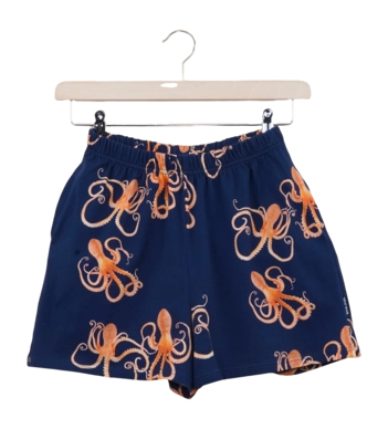 Shorts SNURK Women Octopus Blue