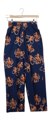 Wide Pants SNURK Women Octopus Blue