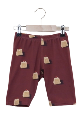 Pyjama Hose Short SNURK Sandy Castles Kinder Red