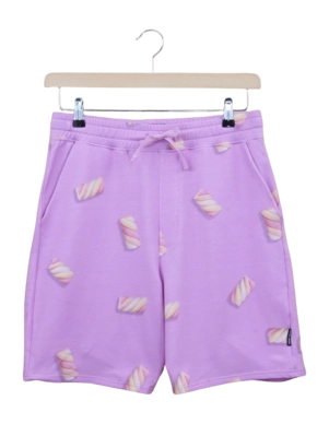 Pyjama Hose Short SNURK Twisters Pink Herren Purple