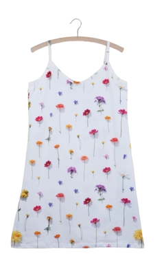 Nachtkleid SNURK Bloom Damen White
