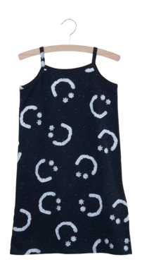 Nachtkleid SNURK Creamy Smile Kinder Black