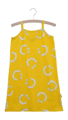 Nachtkleid SNURK Creamy Smile Kinder Yellow