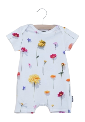Playsuit SNURK Baby Bloom White