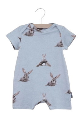 Playsuit SNURK Baby Bunny Bums Grey