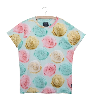 Pyjama Shirt SNURK Gelato Unisex Ice Cream