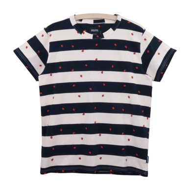 T-shirt SNURK Unisex Ladybug Black/White