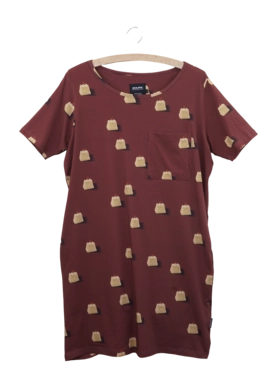 Nachtkleid SNURK Sandy Castles Damen Red