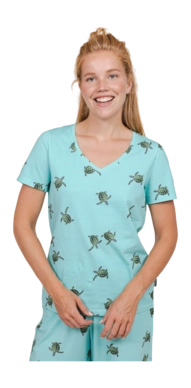 2---sea-turtles-v-neck-t-shirt-dames-snurk-1-_no-bg