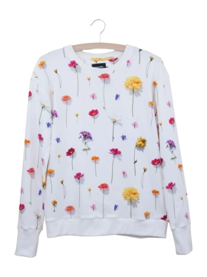 Sweater SNURK Women Bloom White