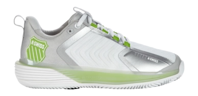 Tennisschuhe K-Swiss Ultrashot 3 HB Damen White Gray Violet Lime Green