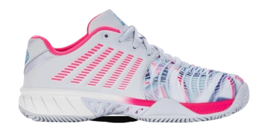 Padelschoen K-Swiss Women Express Light 3 HB Padel Arctic Ice White Neon Pink