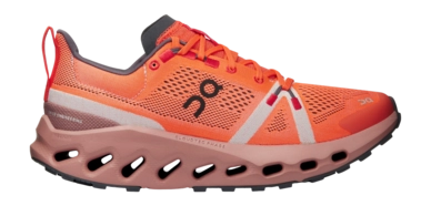 Trail Running Shoe On Running Women Cloudsurfer Trail Flame Dustrose